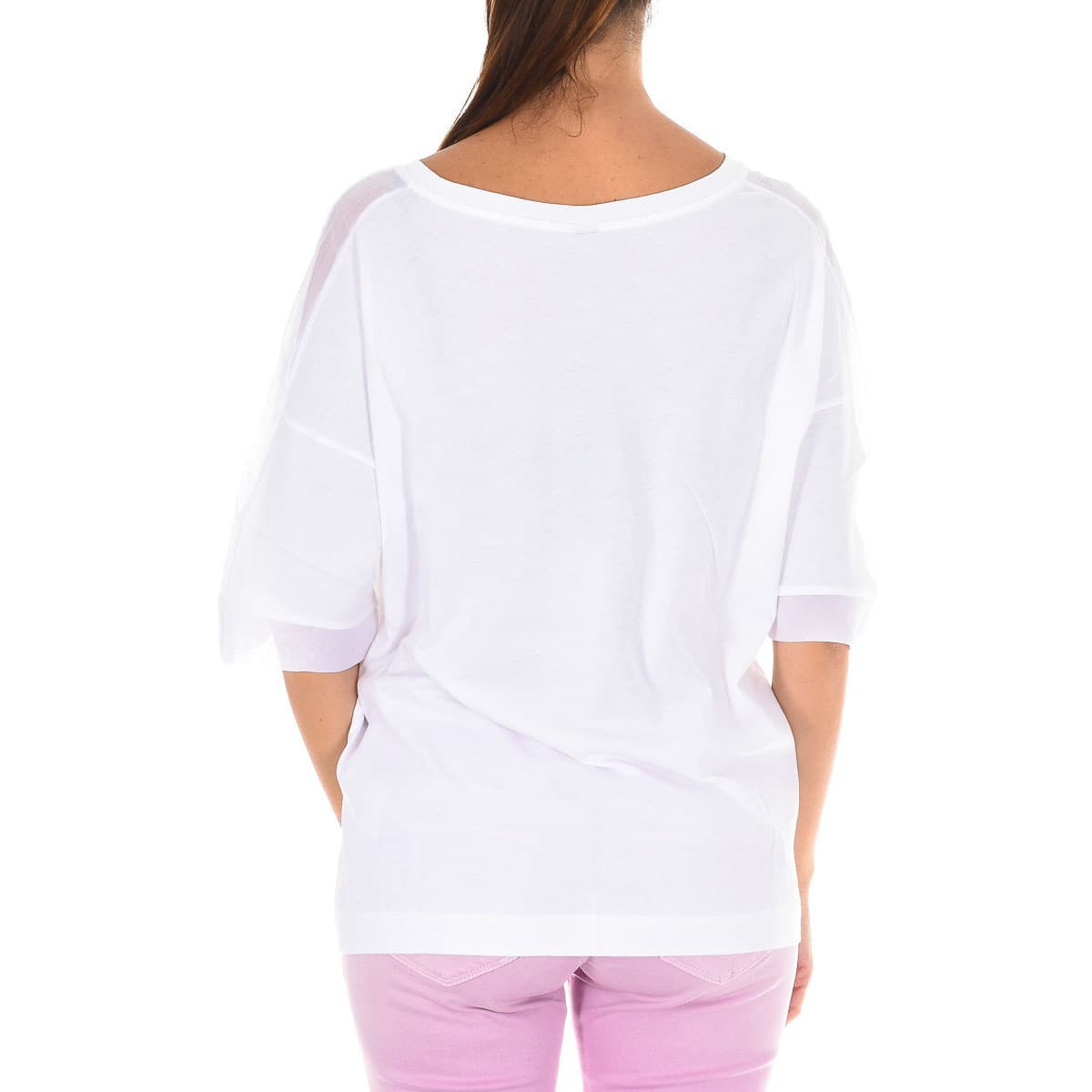 Women's T-Shirts Met White