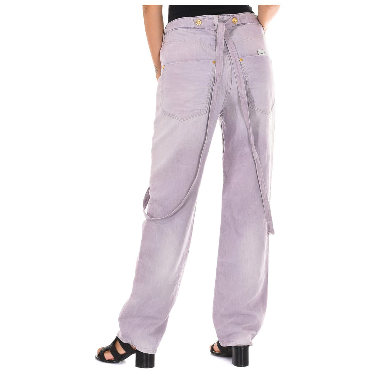 Women's Pants Met Purple