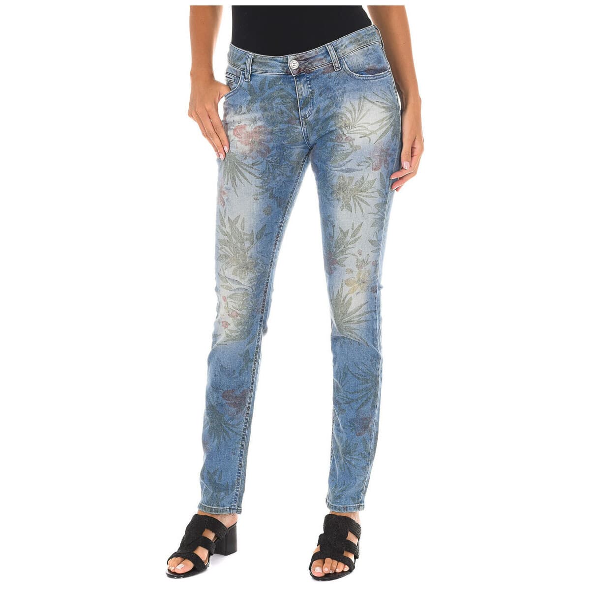 Women's Jeans Met Blue