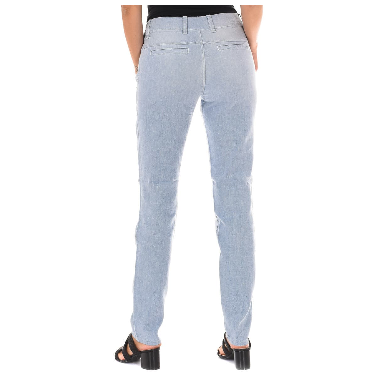 Women's Pants Met Blue