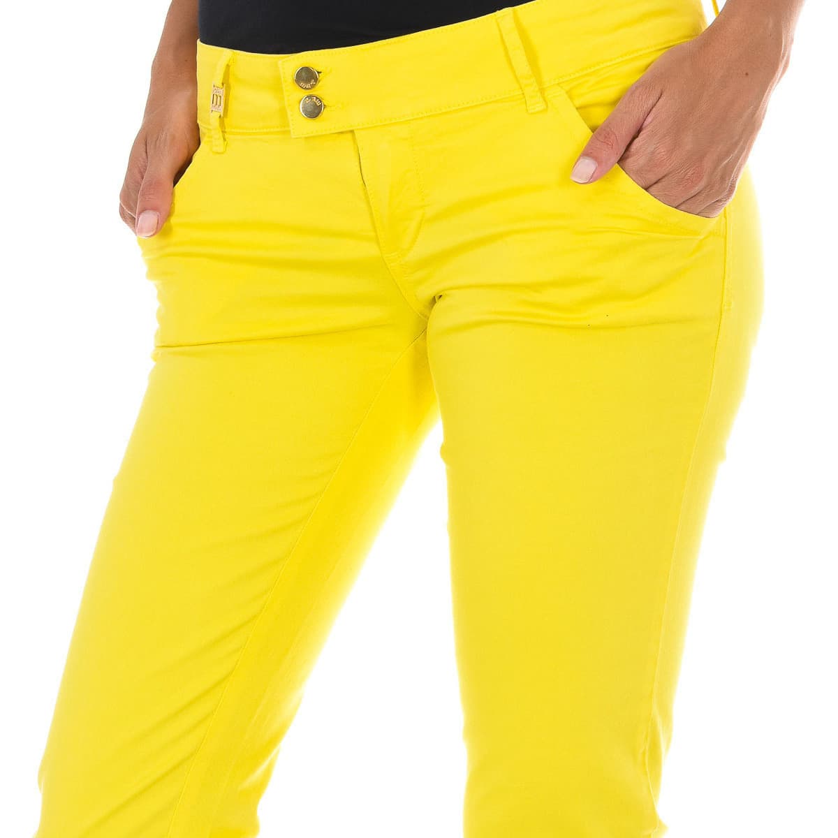 Women's Jeans Met Yellow