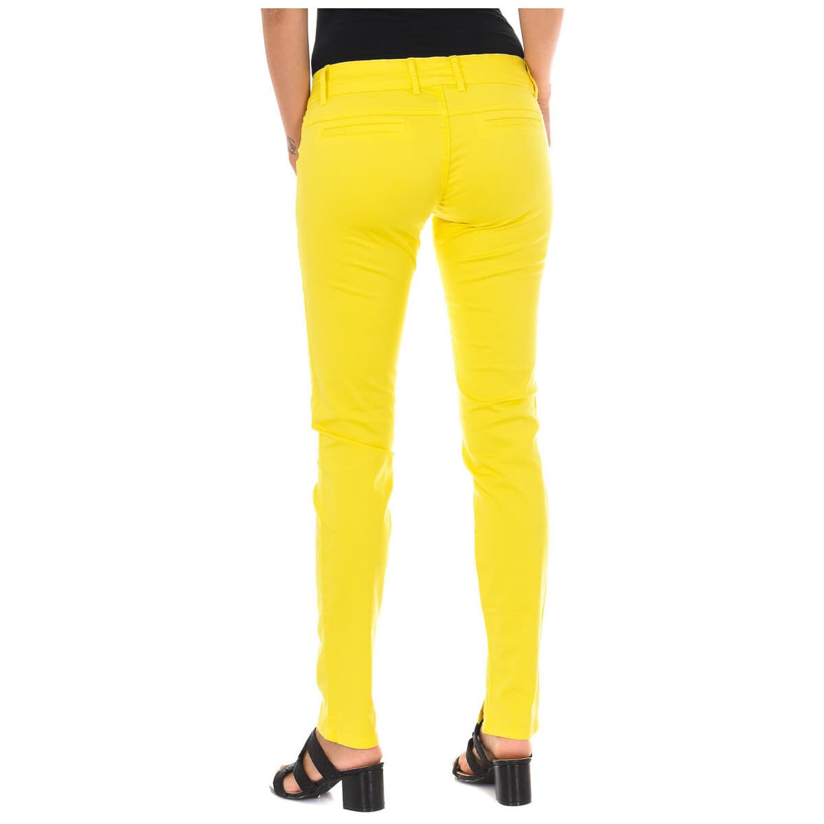 Women's Jeans Met Yellow