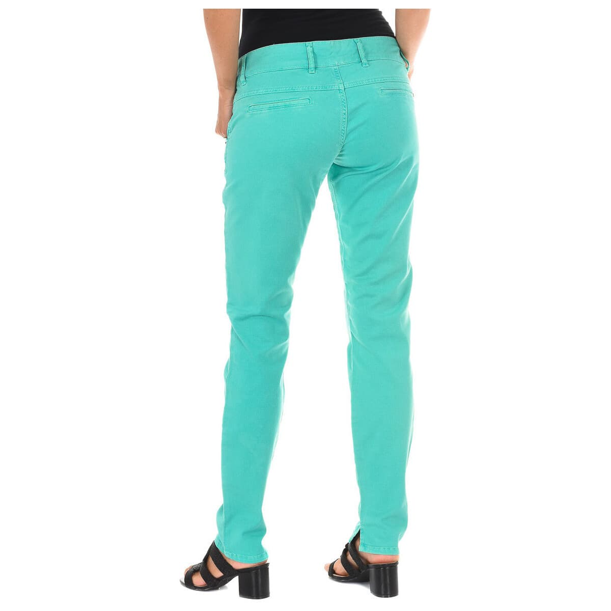 Women's Jeans Met Green