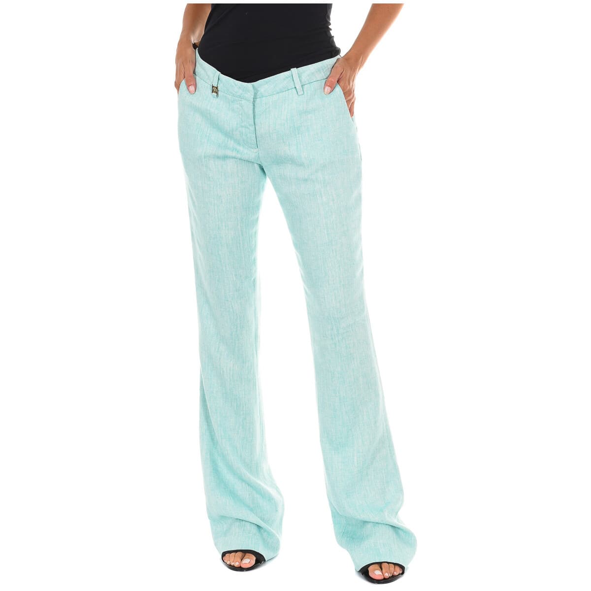 Women's Pants Met Green