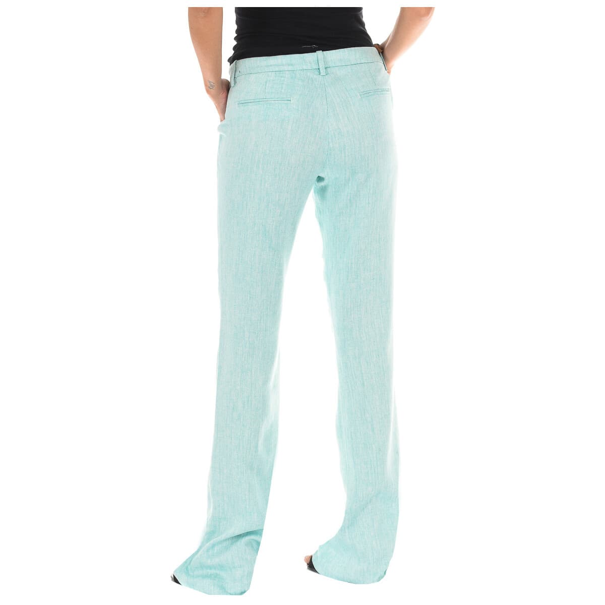Women's Pants Met Green