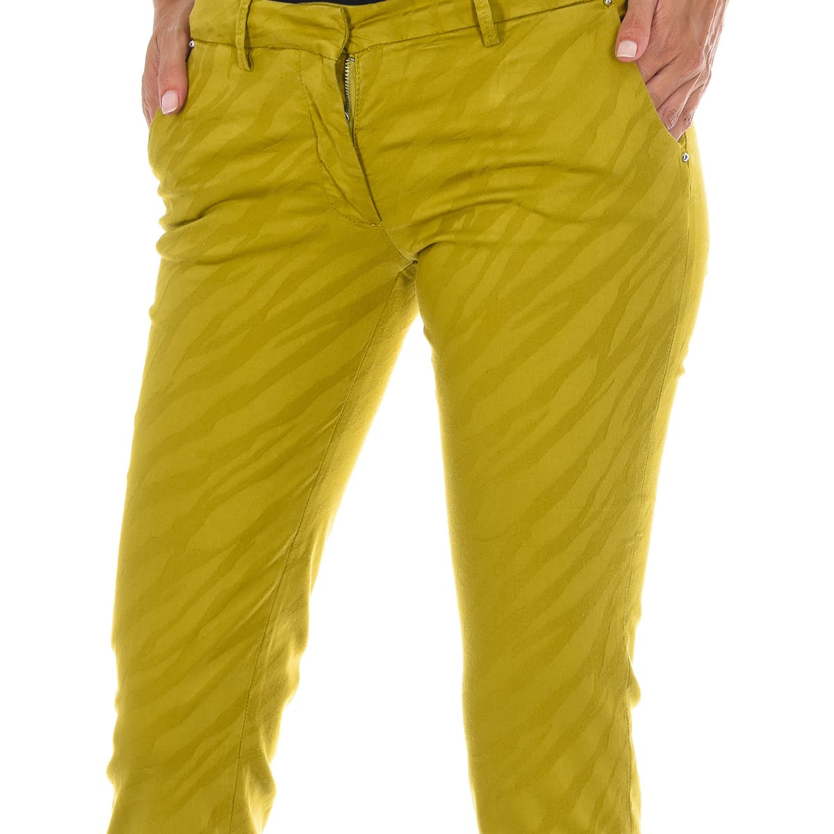 Women's Pants Met Green