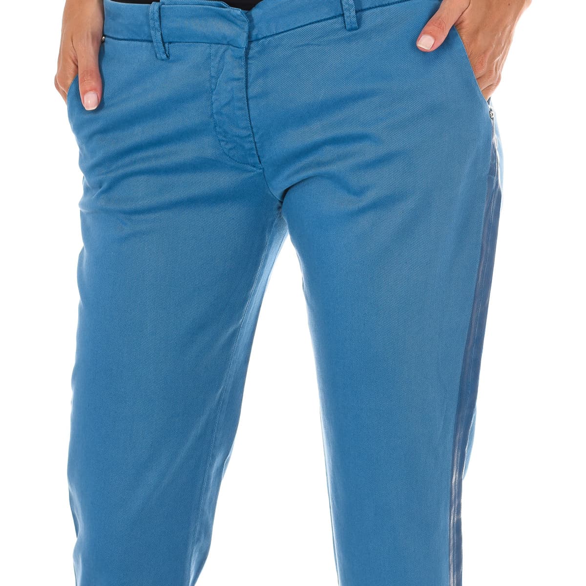 Women's Pants Met Blue
