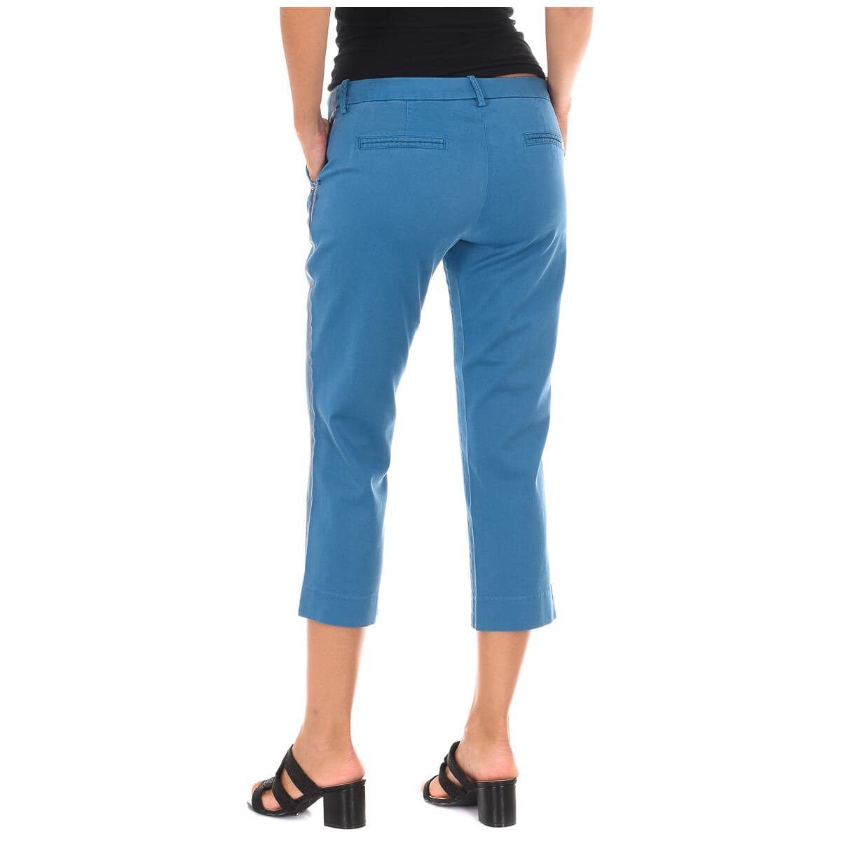 Women's Pants Met Blue