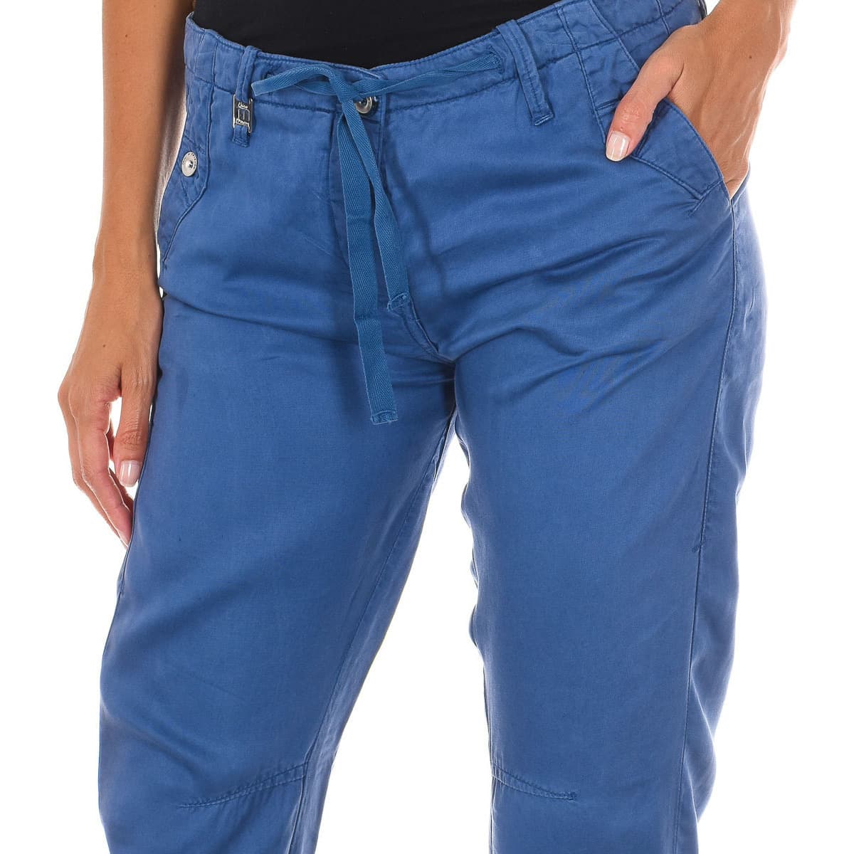 Women's Pants Met Blue