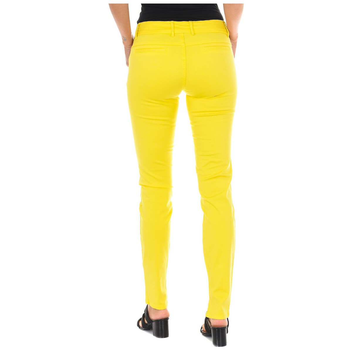 Women's Pants Met Yellow
