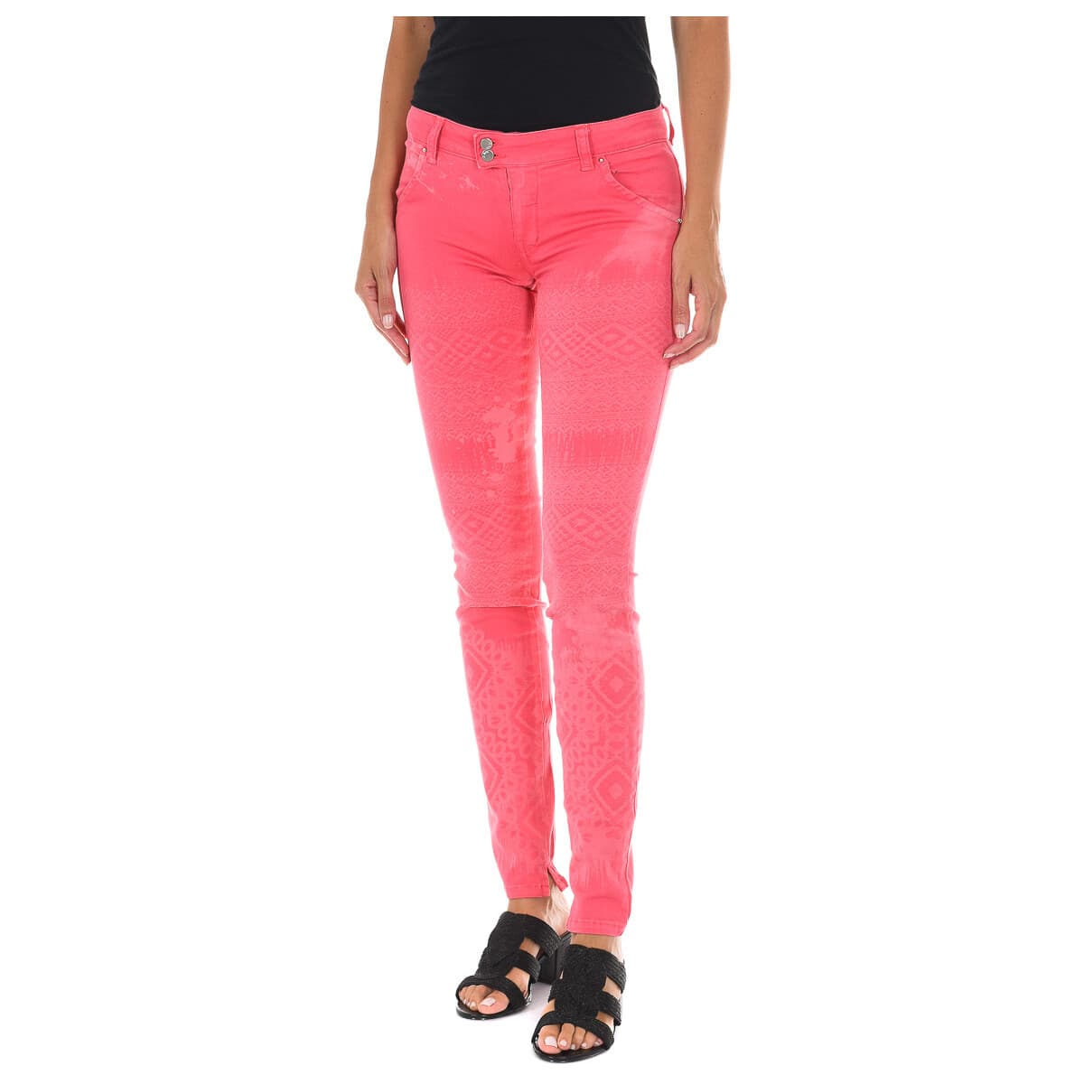 Women's Jeans Met Pink