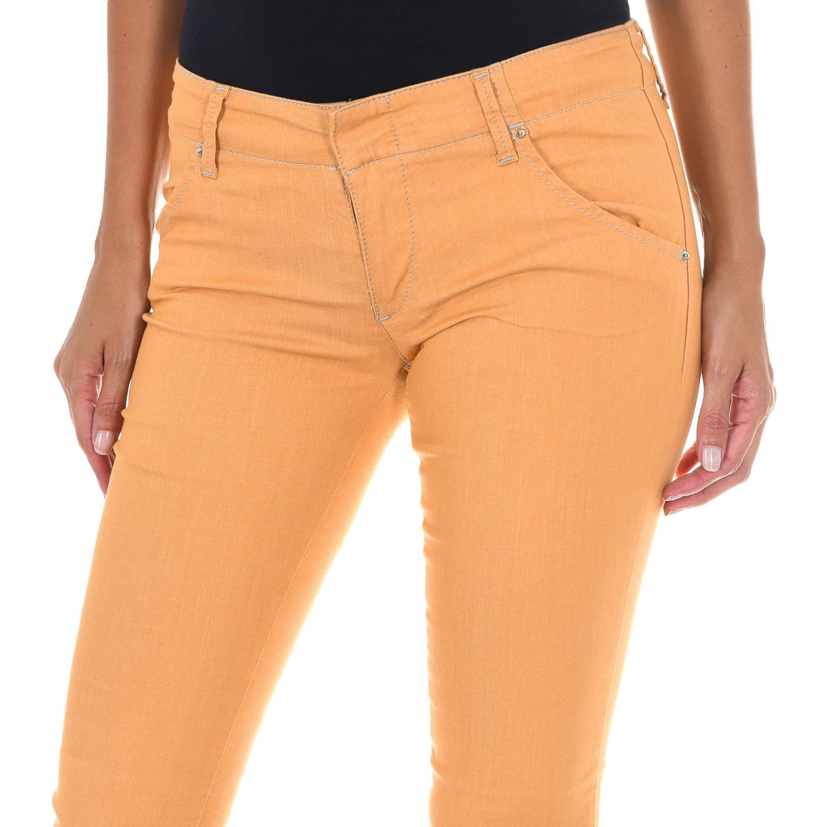 Women's Pants Met Yellow