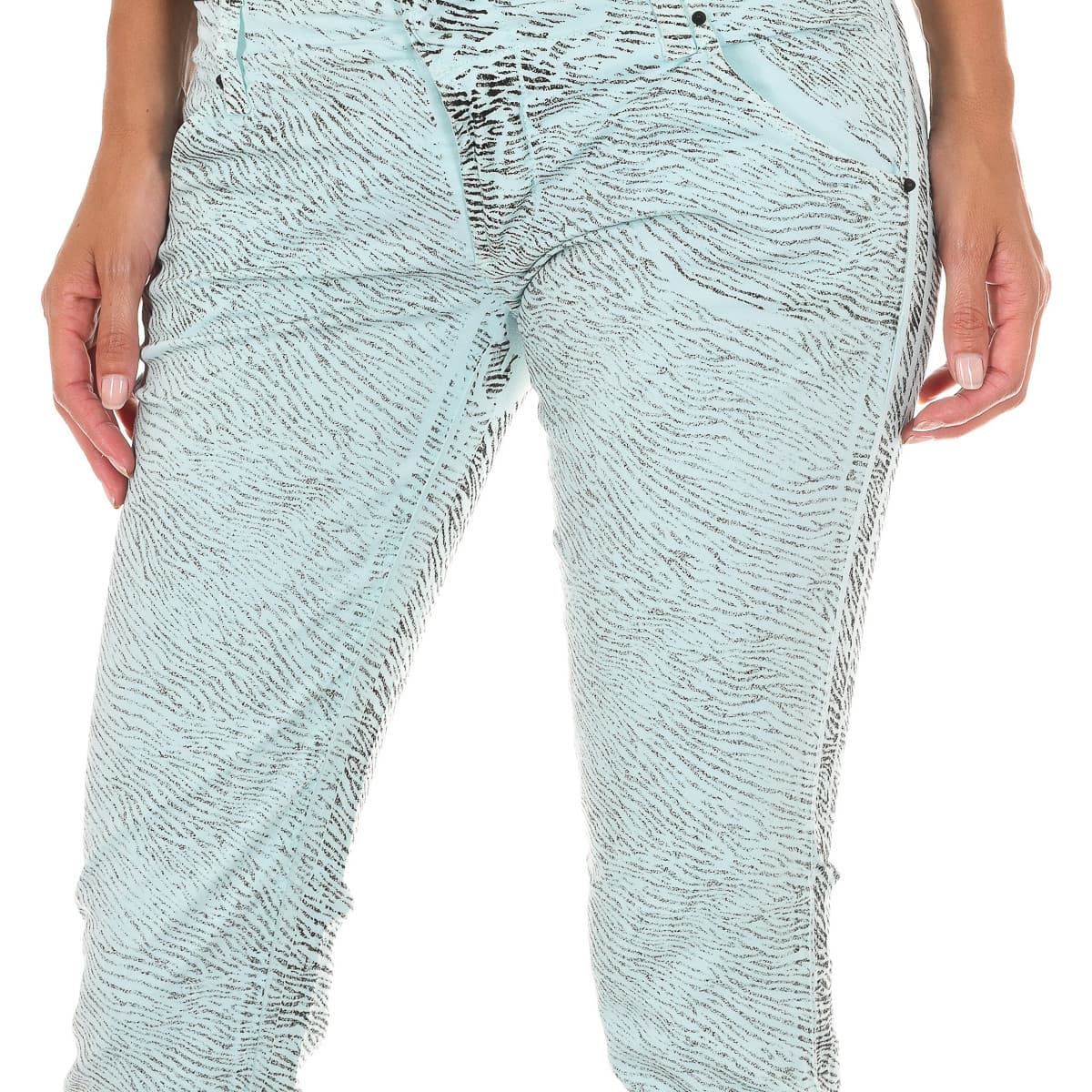 Women's Pants Met Multicolor