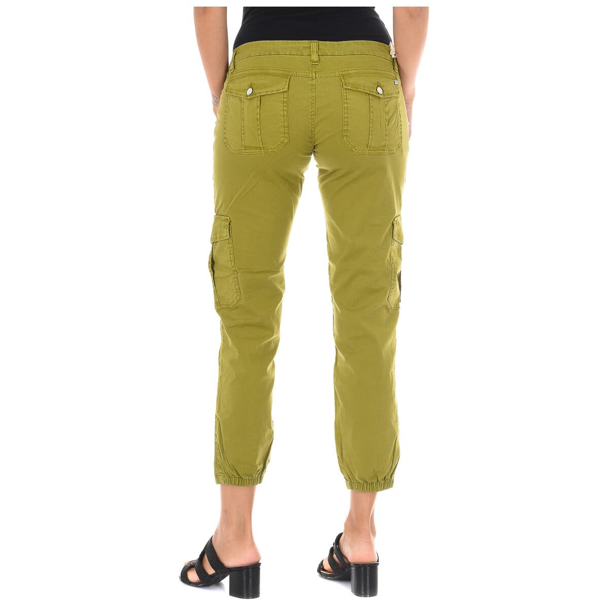 Women's Pants Met Green