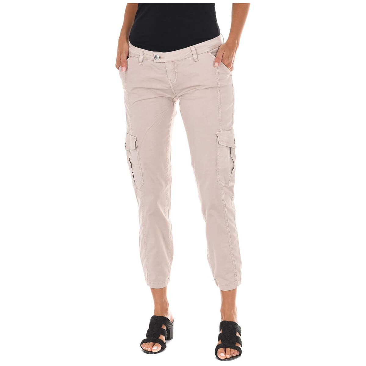 Women's Pants Met Green