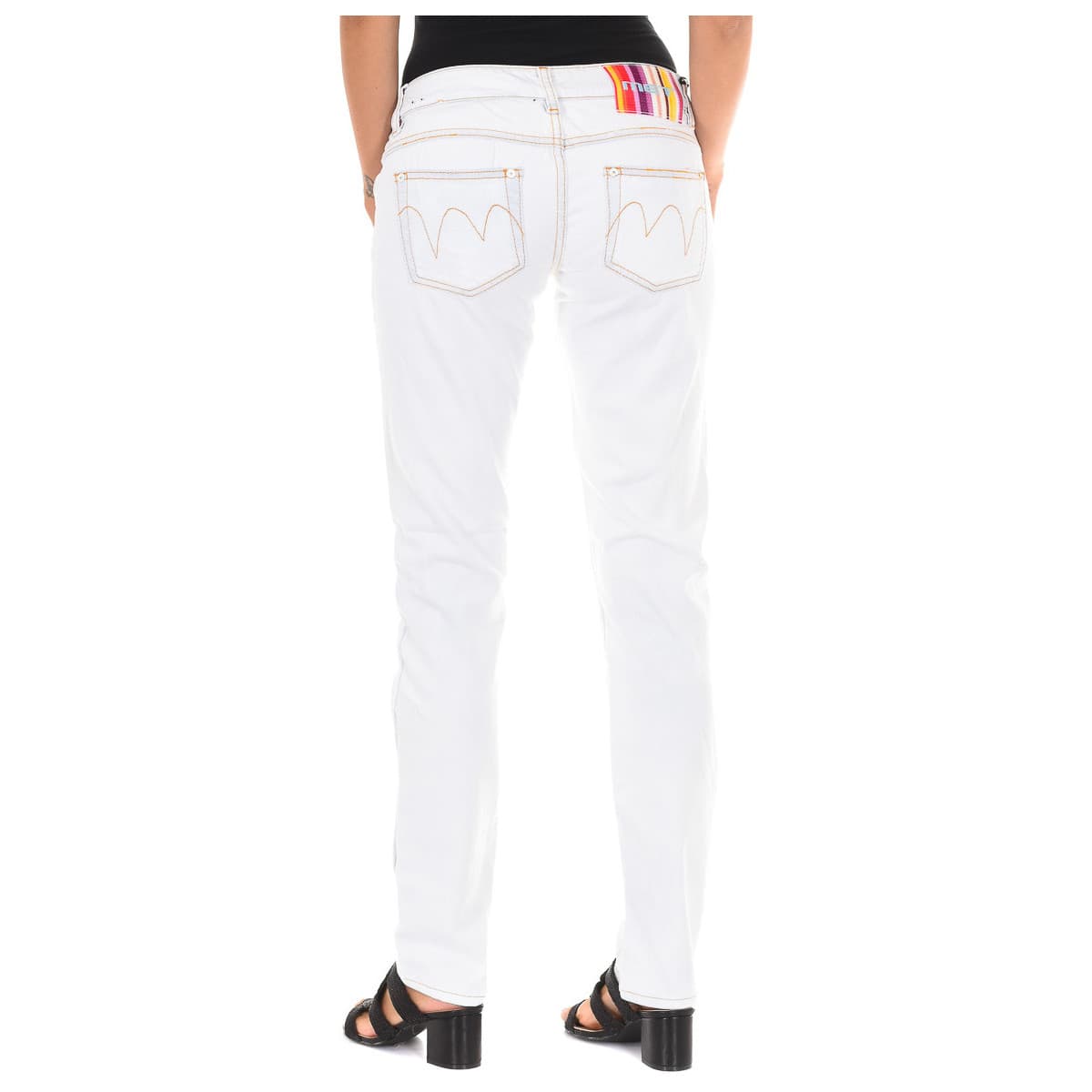 Women's Jeans Met White