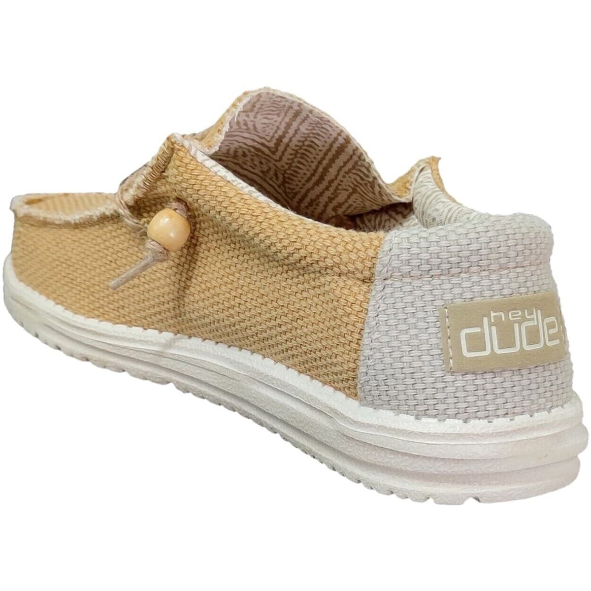 Men's Derby Shoes HEYDUDE Yellow