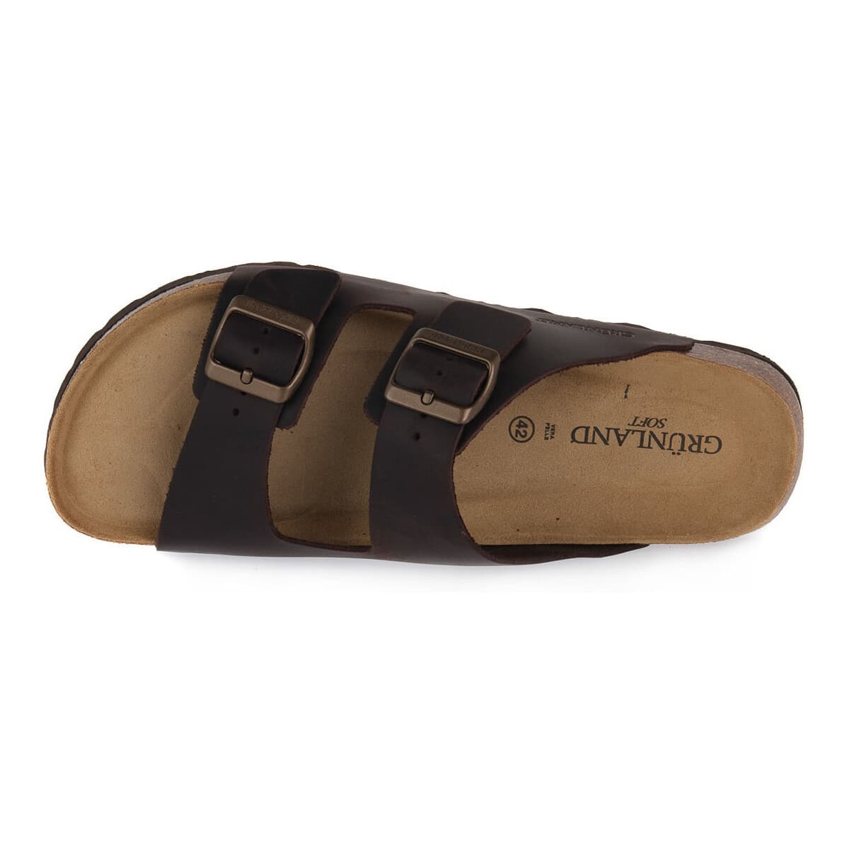 Men's Flip Flops Grunland Brown