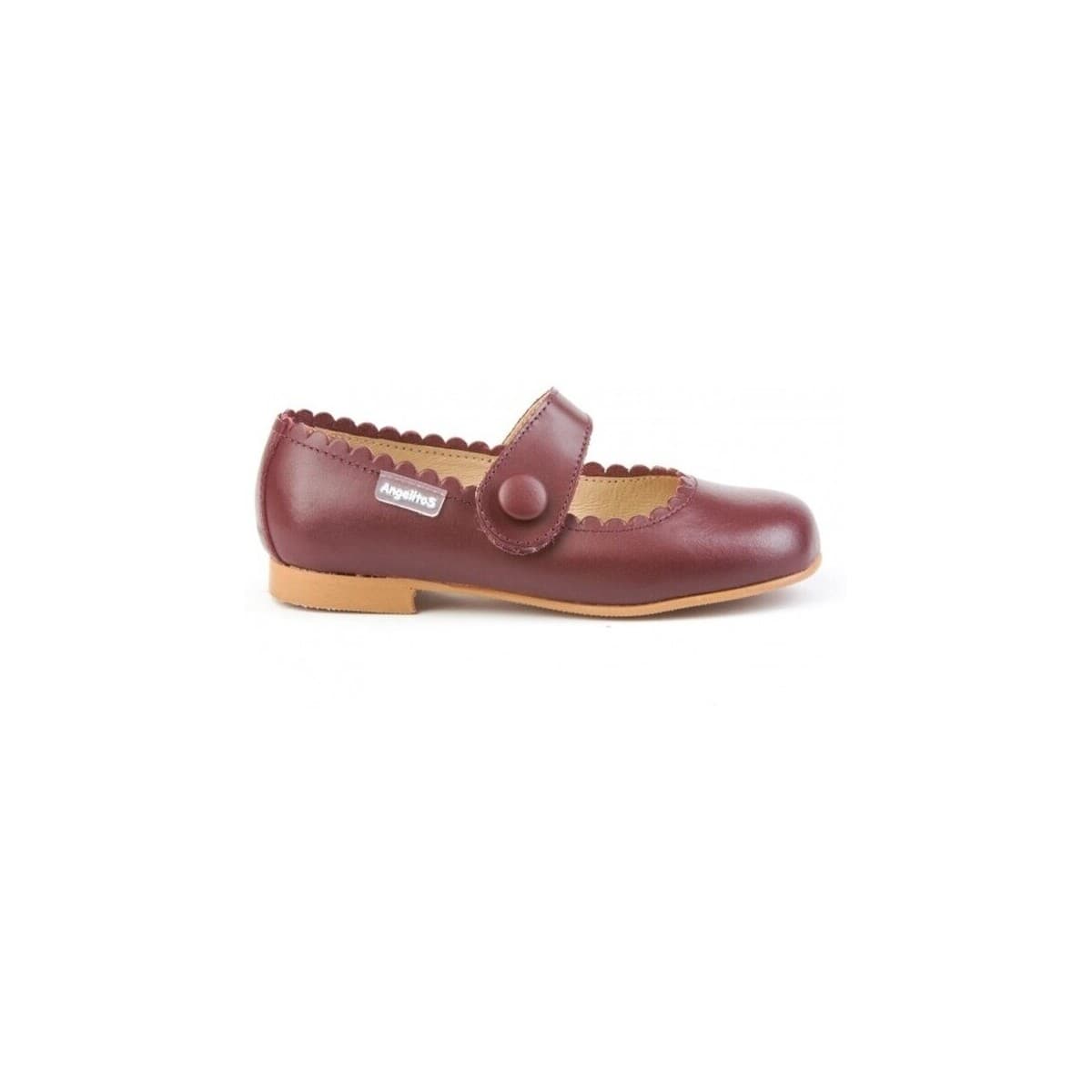 Women's Ballet Flats Angelitos Bordeaux