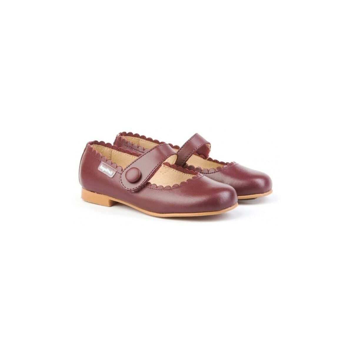 Women's Ballet Flats Angelitos Bordeaux
