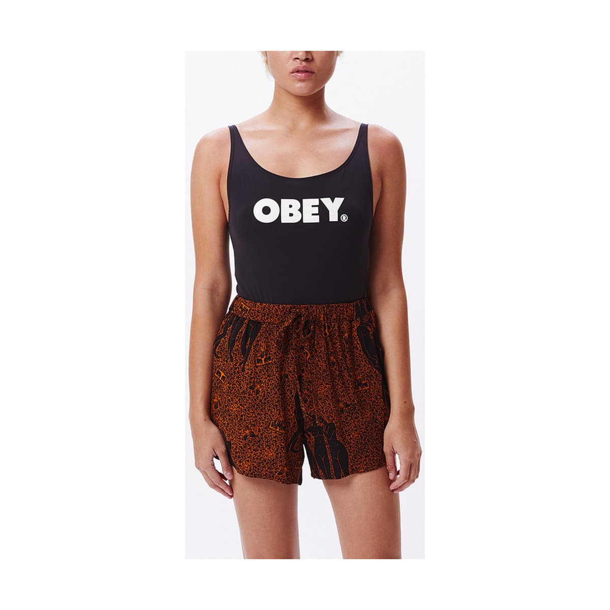 Women's Swimwear Obey Black