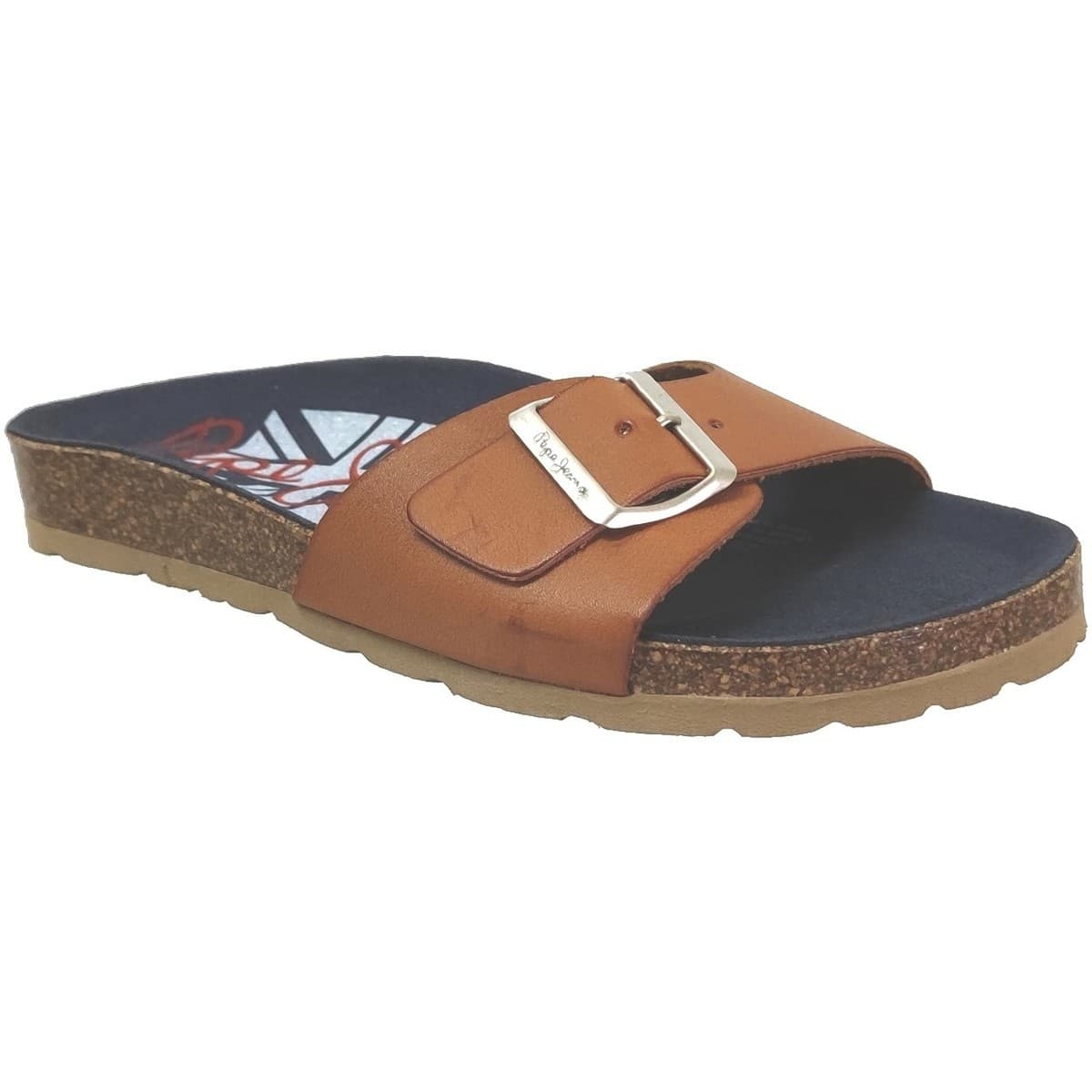 Women's Flip Flops Pepe Jeans Brown
