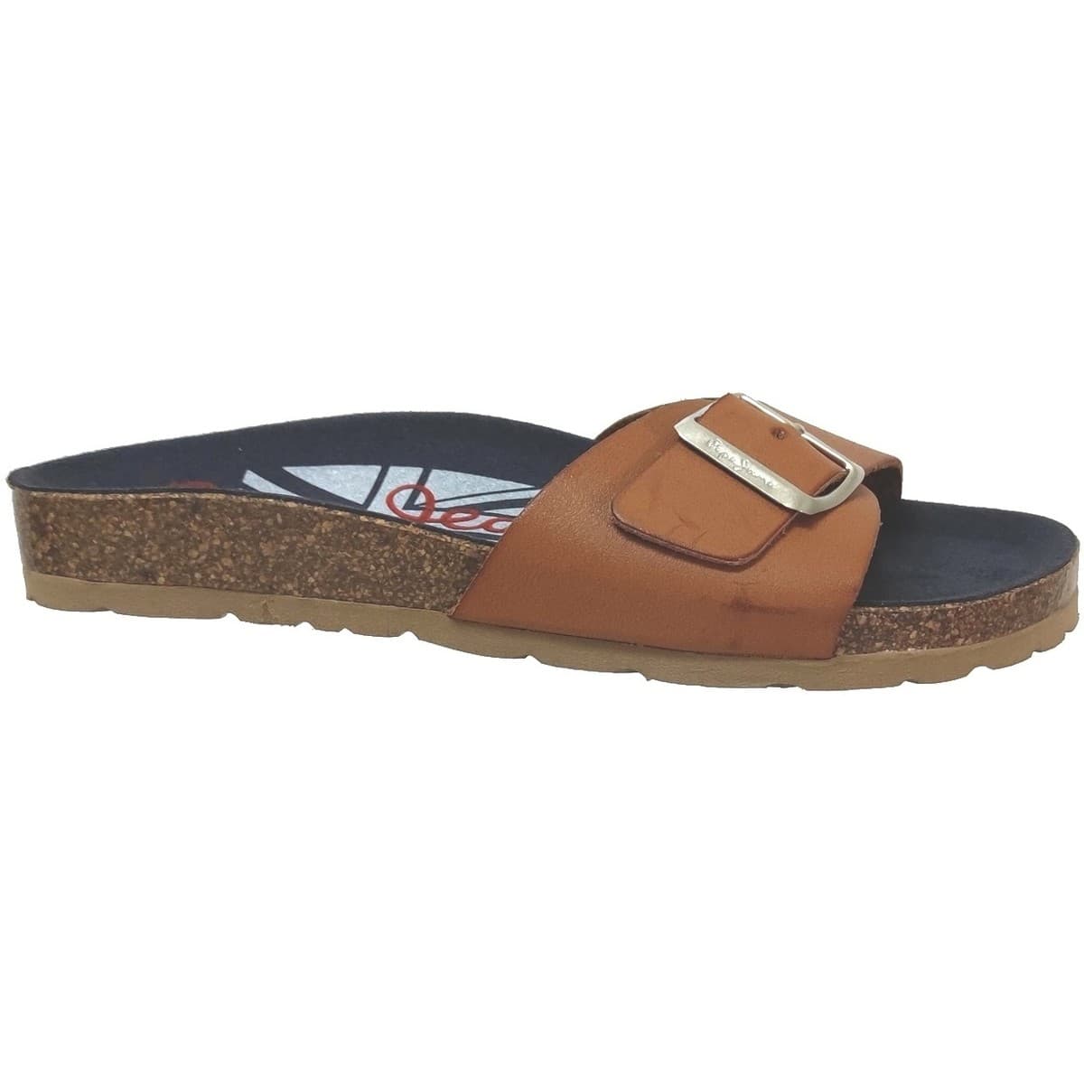 Women's Flip Flops Pepe Jeans Brown