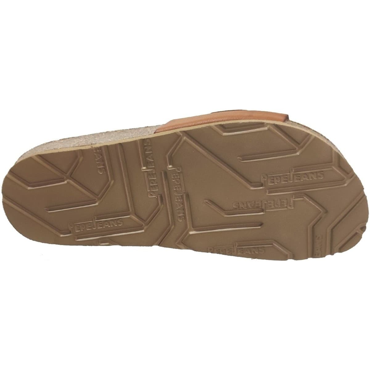 Women's Flip Flops Pepe Jeans Brown