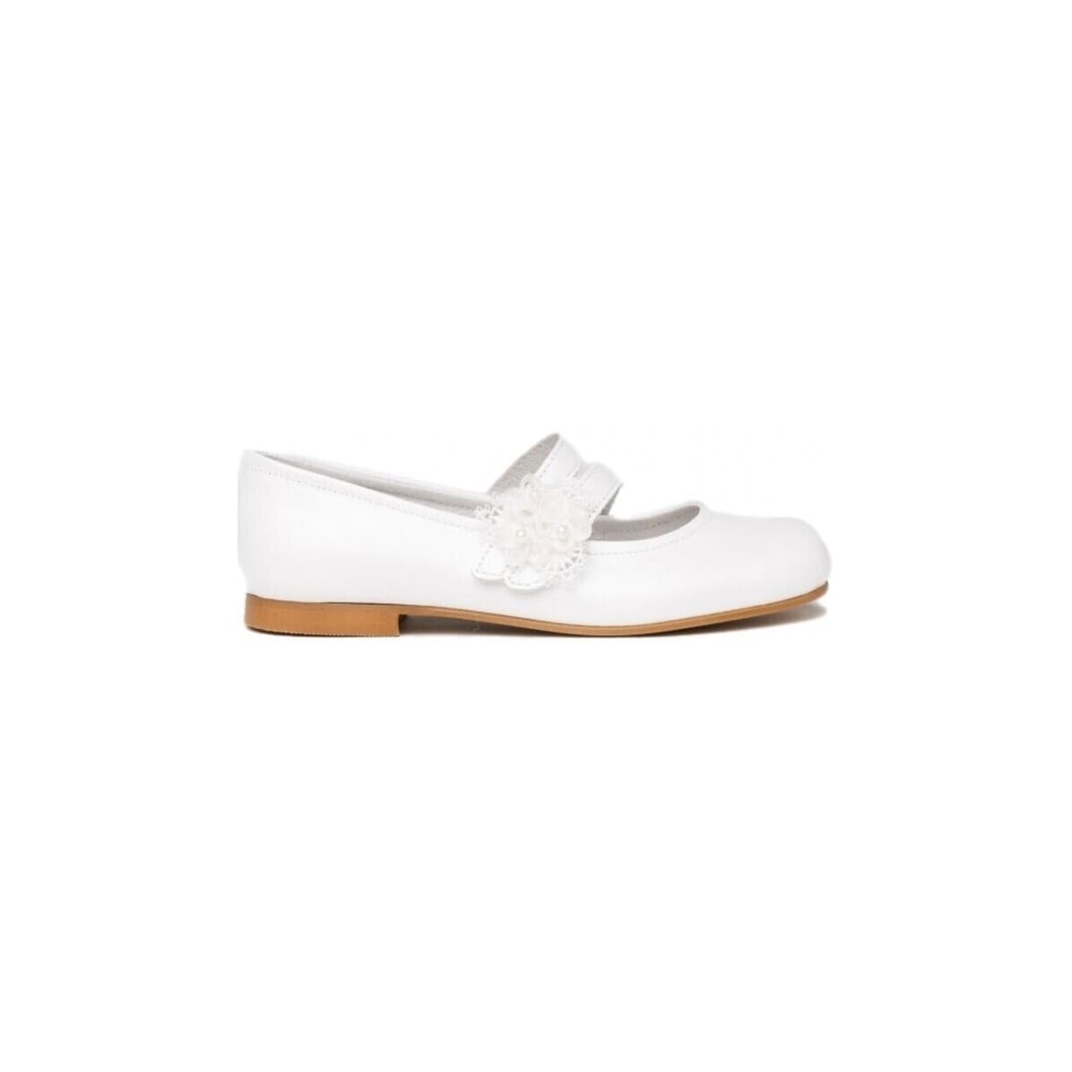 Women's Ballet Flats Angelitos White