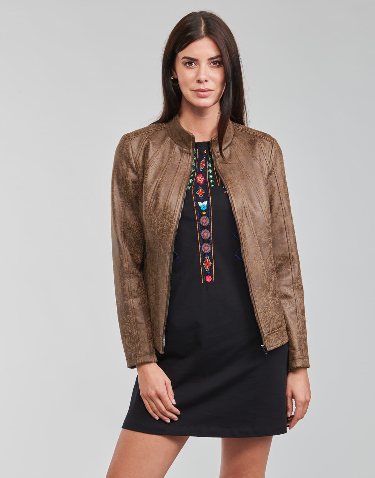 Women's Jackets Desigual Brown