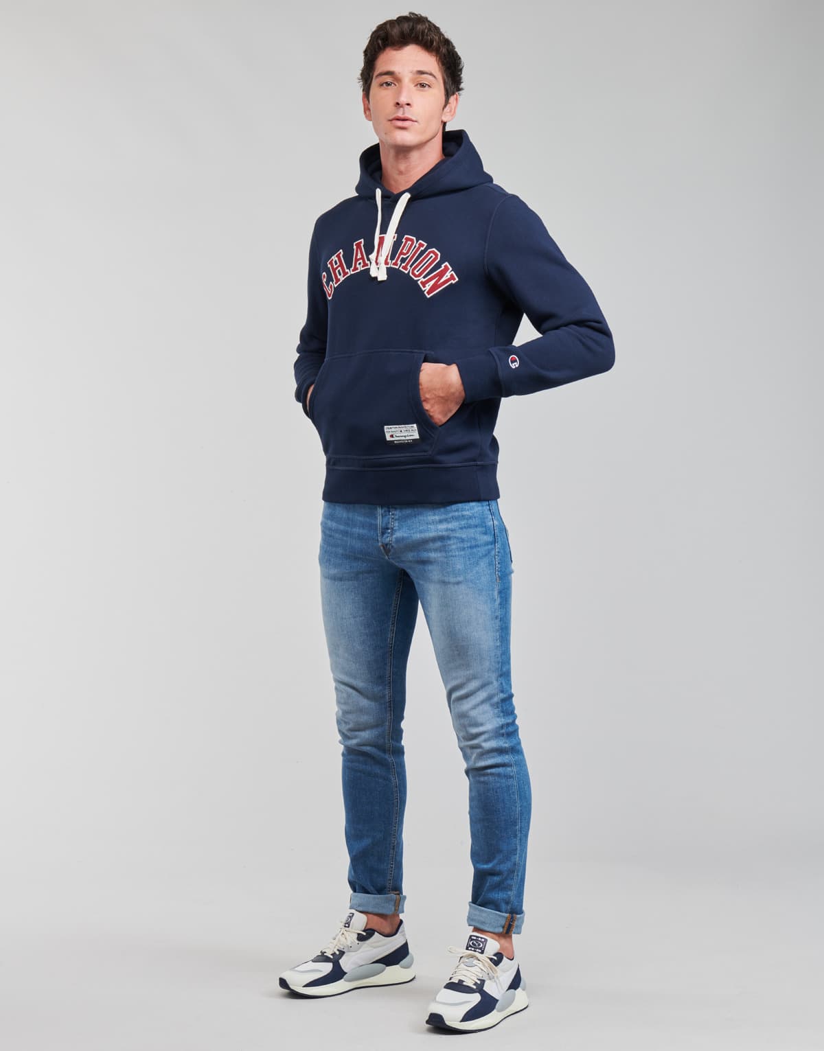 Men's Sweatshirts Champion Blue