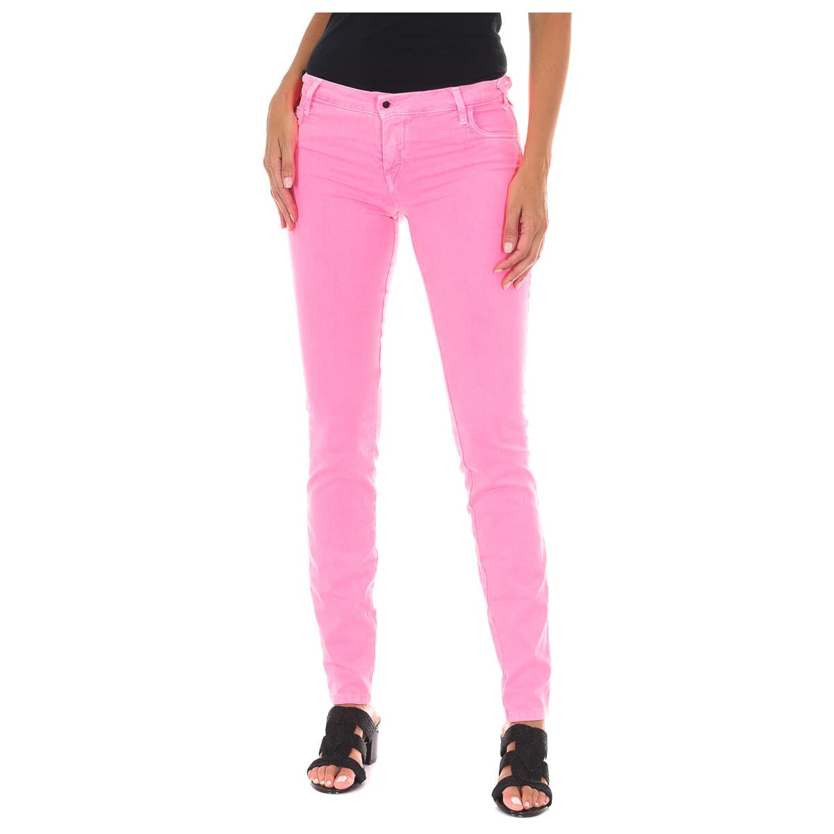 Women's Jeans Met Yellow