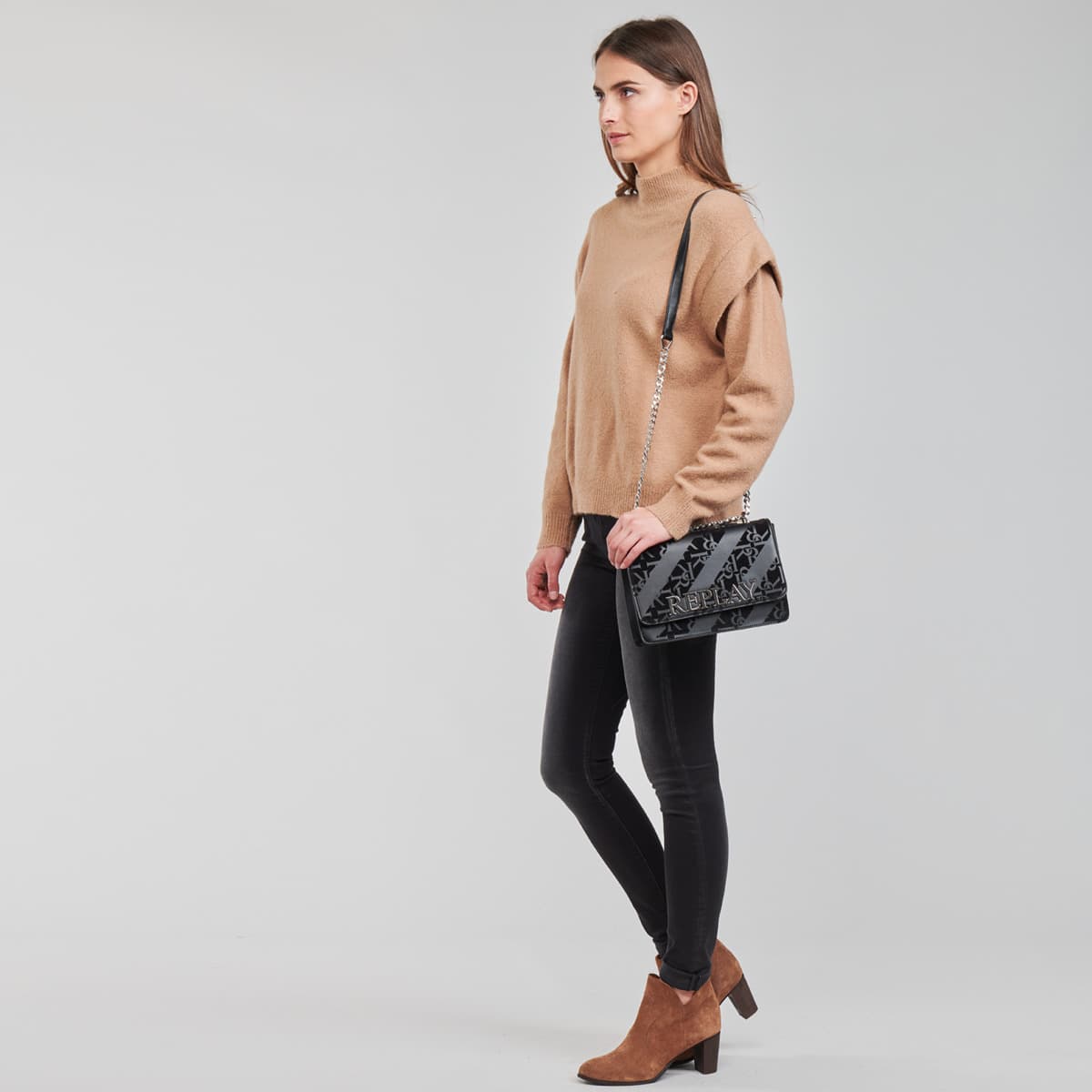 Women's Shoulder Bags Replay Black