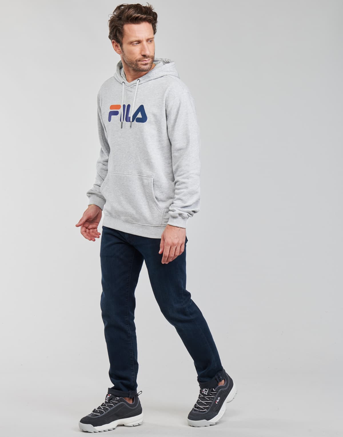 Men's Sweatshirts Fila Gray