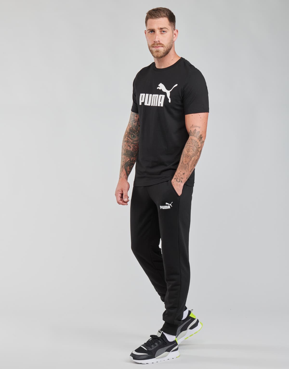 Men's T-Shirts Puma Black
