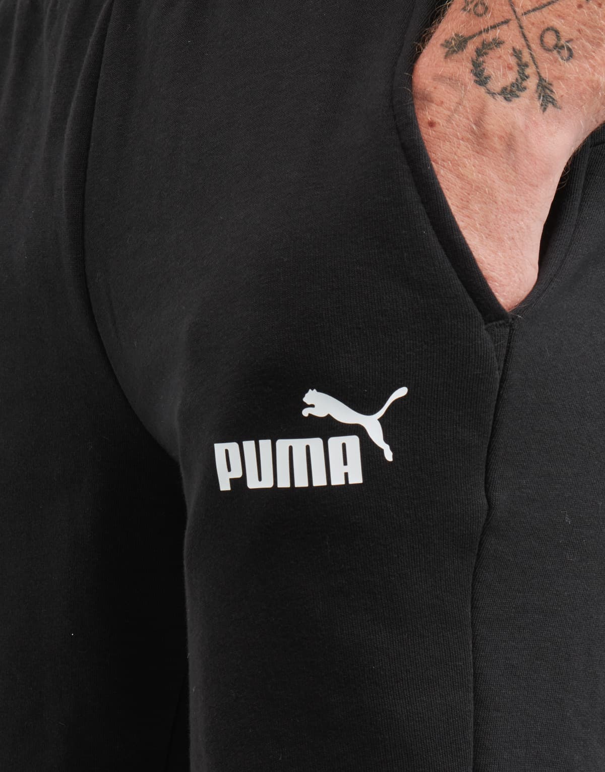 Ανδρικές φόρμες Puma Μαύρο