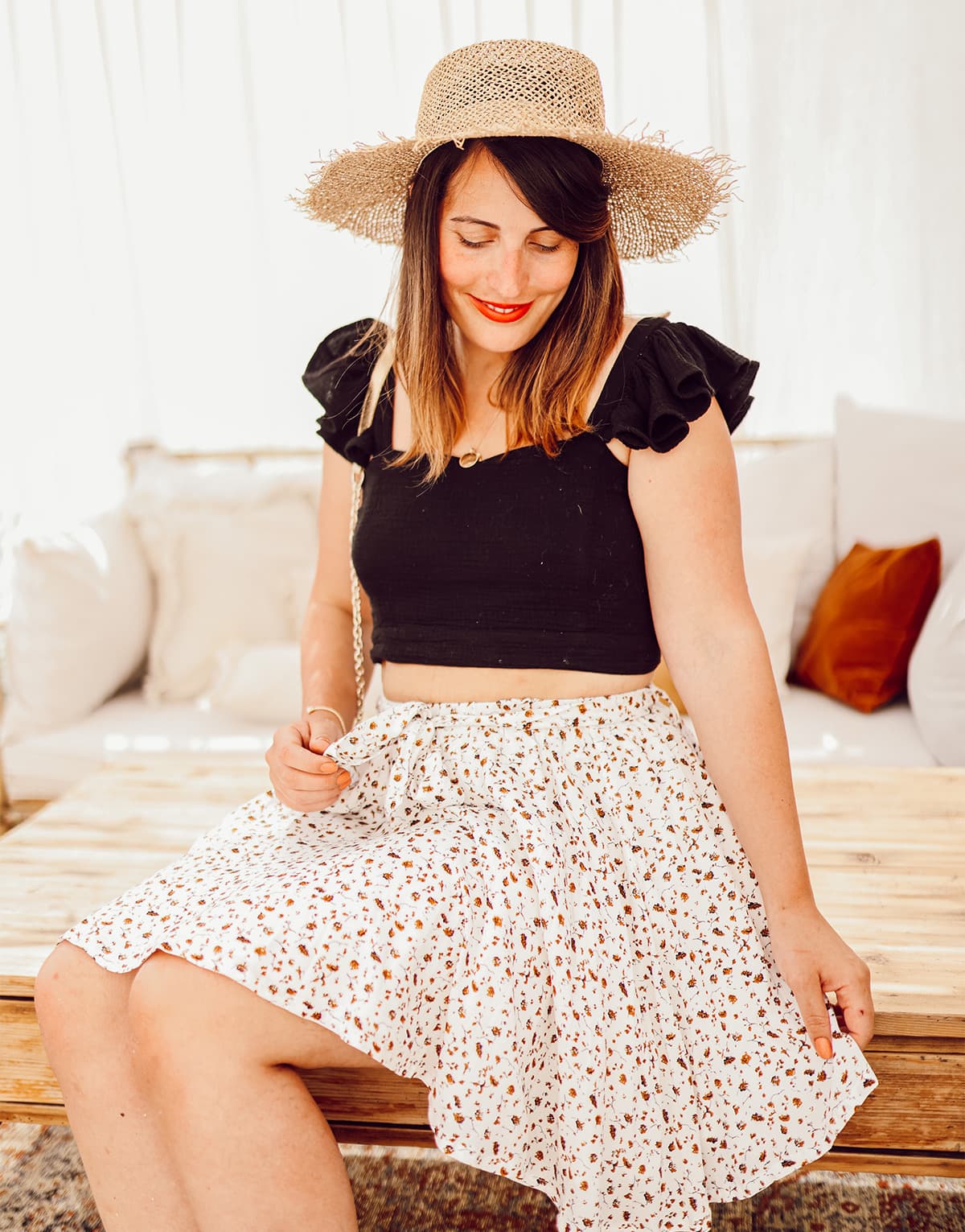 Women's Skirts Céleste White