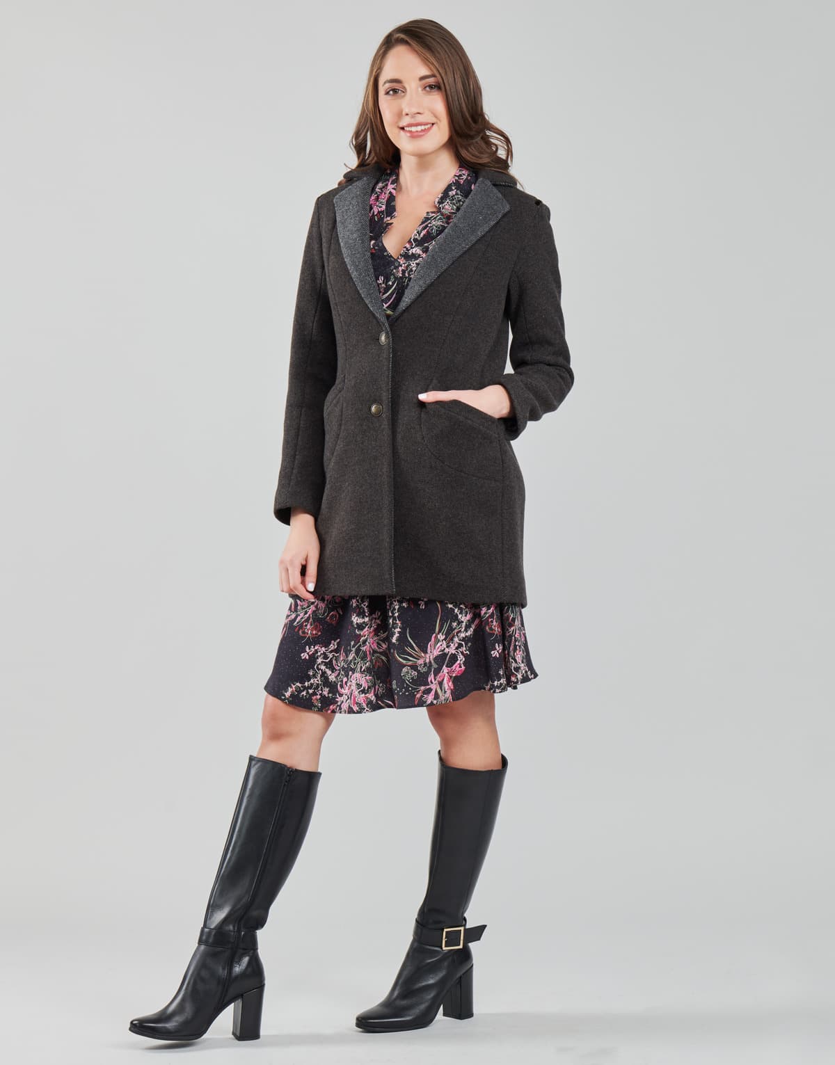 Women's Coats One Step Green