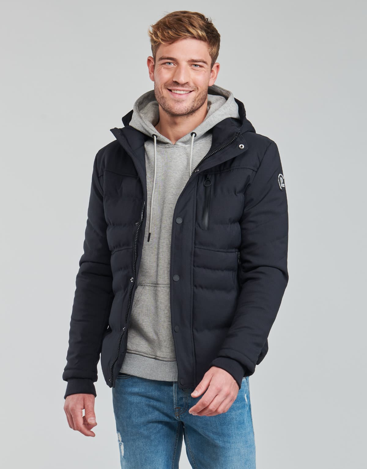 Men's Parkas Deeluxe Blue