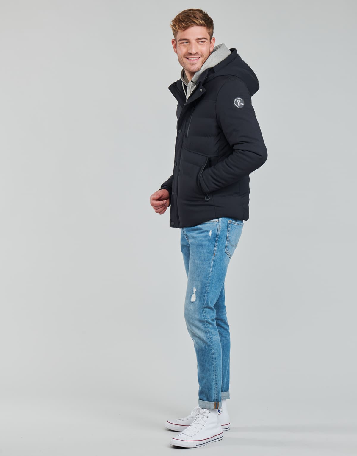 Men's Parkas Deeluxe Blue