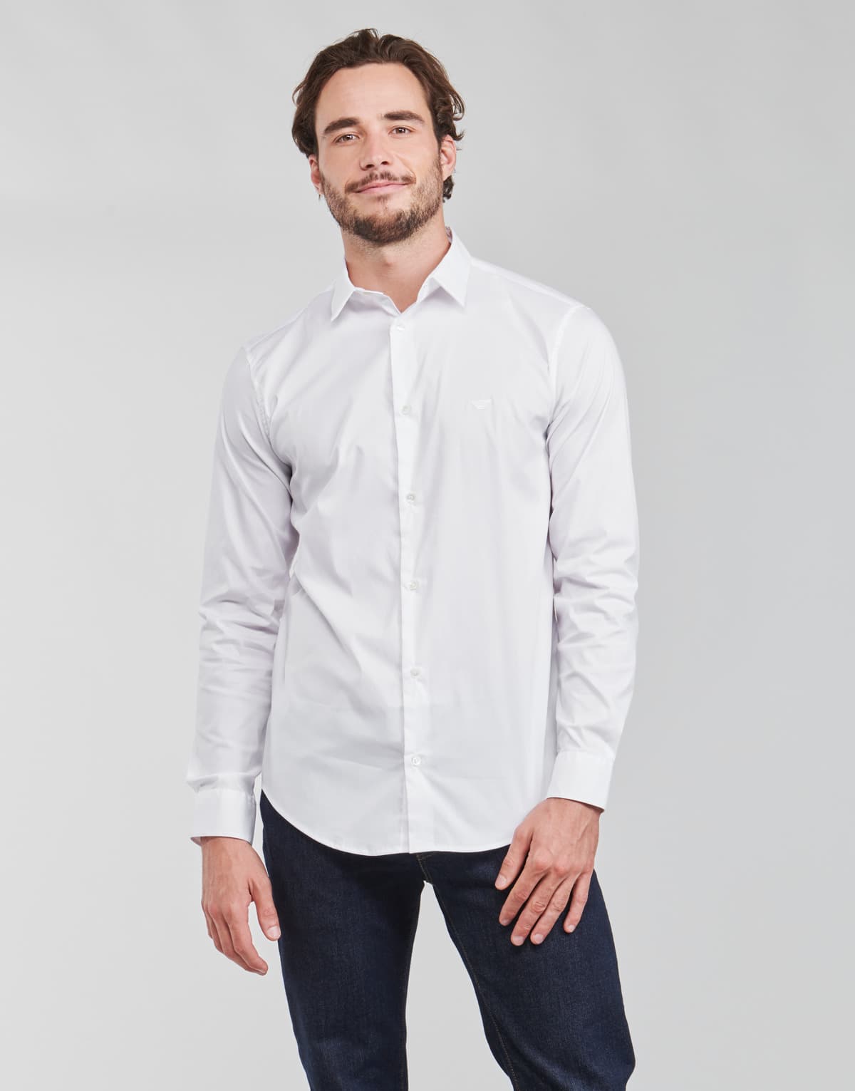Men's Shirts Emporio Armani White