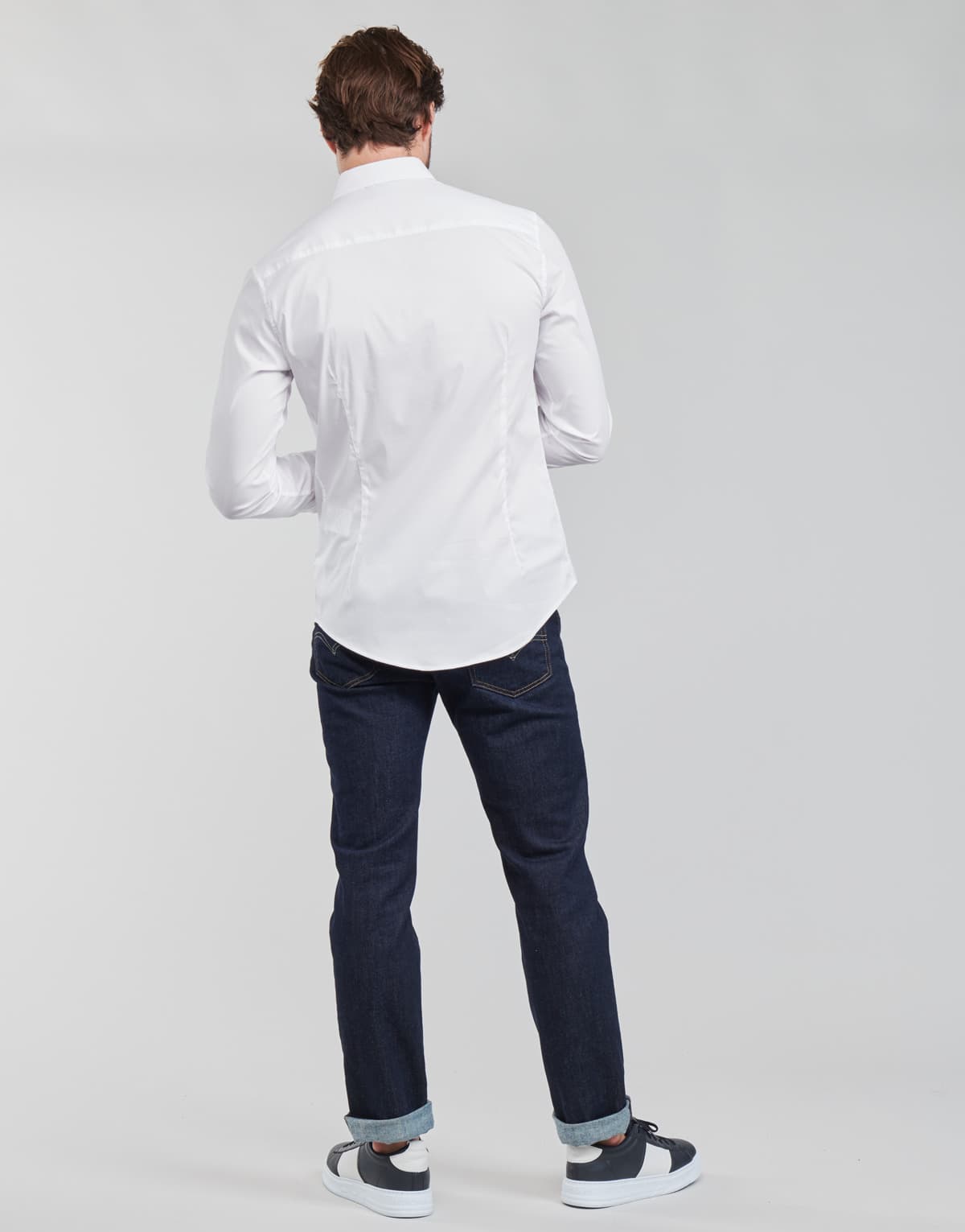 Men's Shirts Emporio Armani White