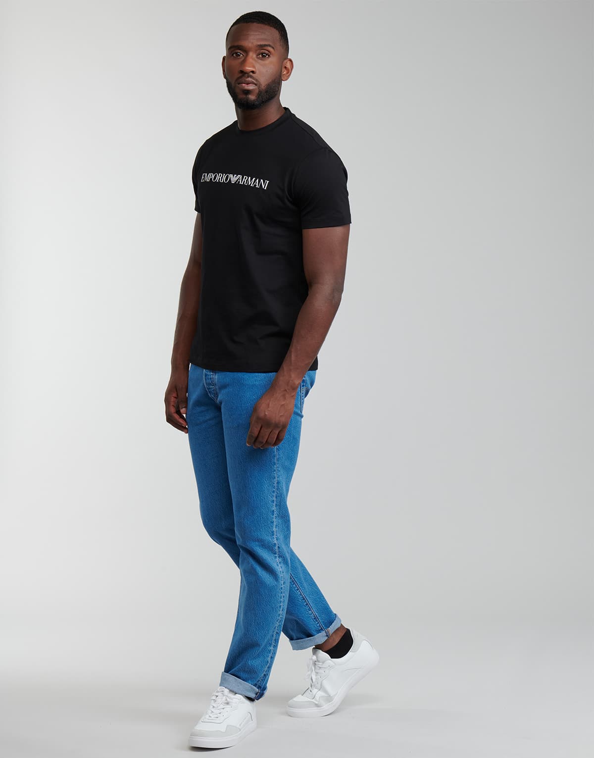 Men's T-Shirts Emporio Armani Black