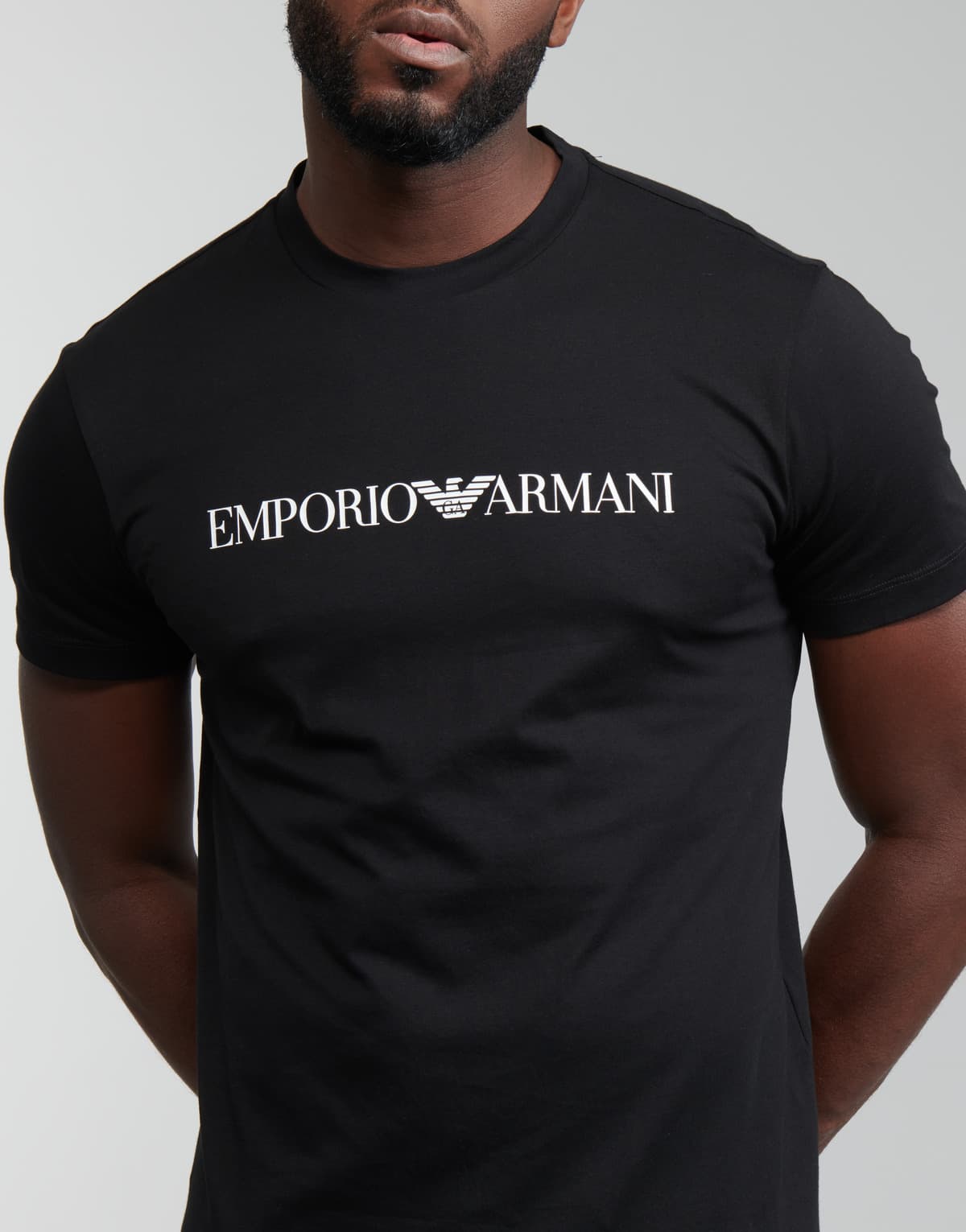 Men's T-Shirts Emporio Armani Black