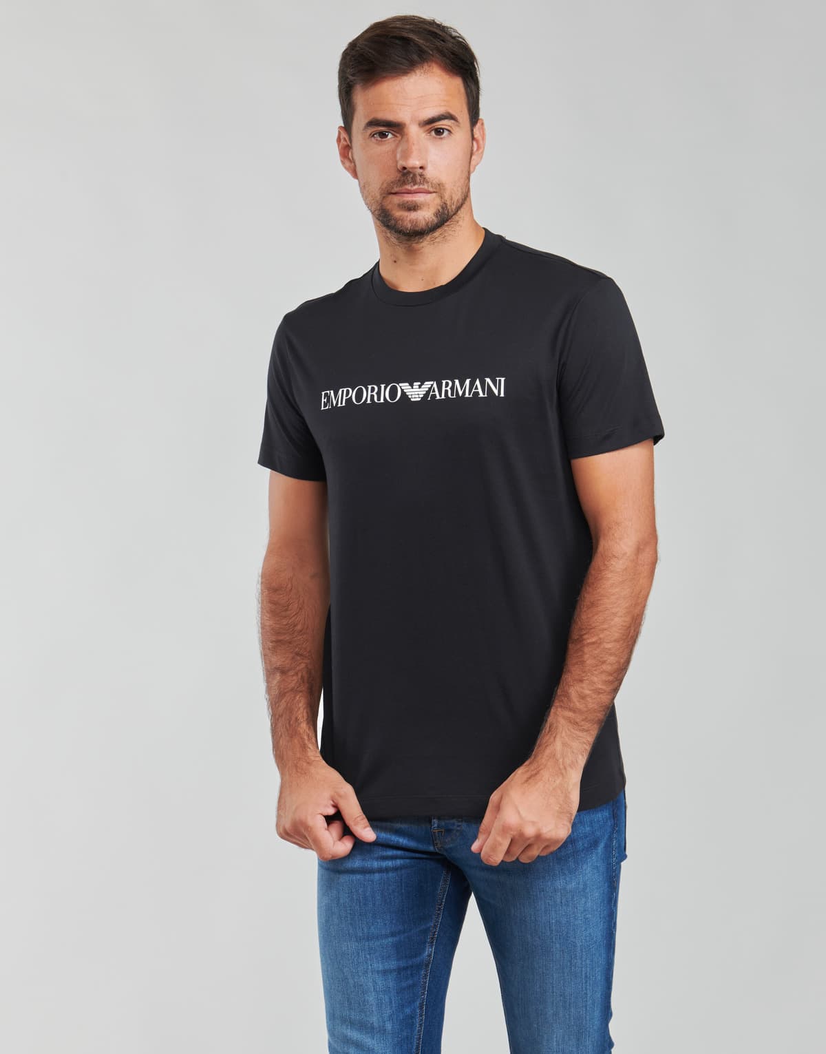 Men's T-Shirts Emporio Armani Blue