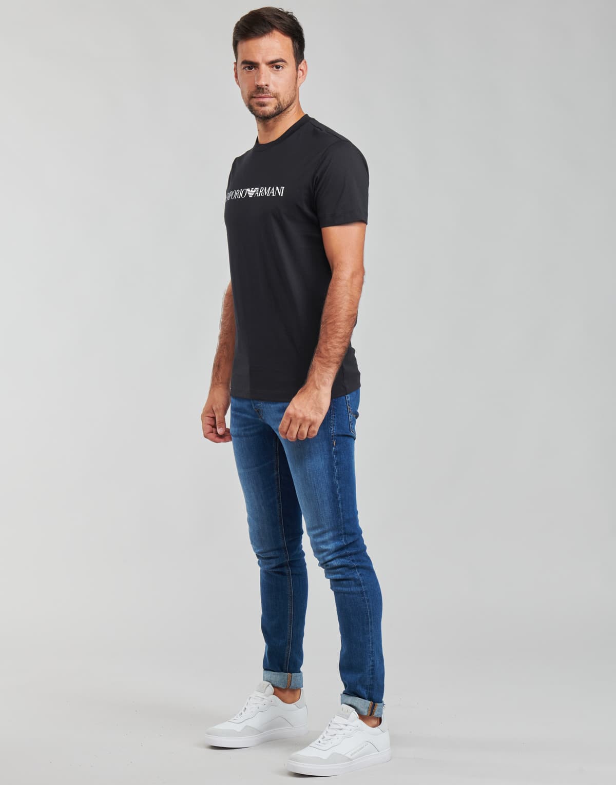 Men's T-Shirts Emporio Armani Blue