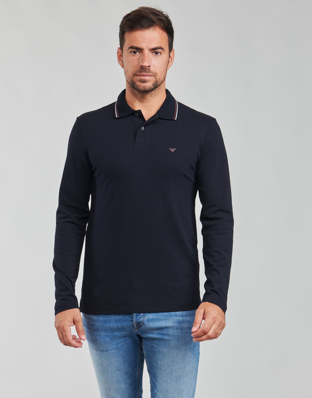 Men's Polo Shirts Emporio Armani Blue