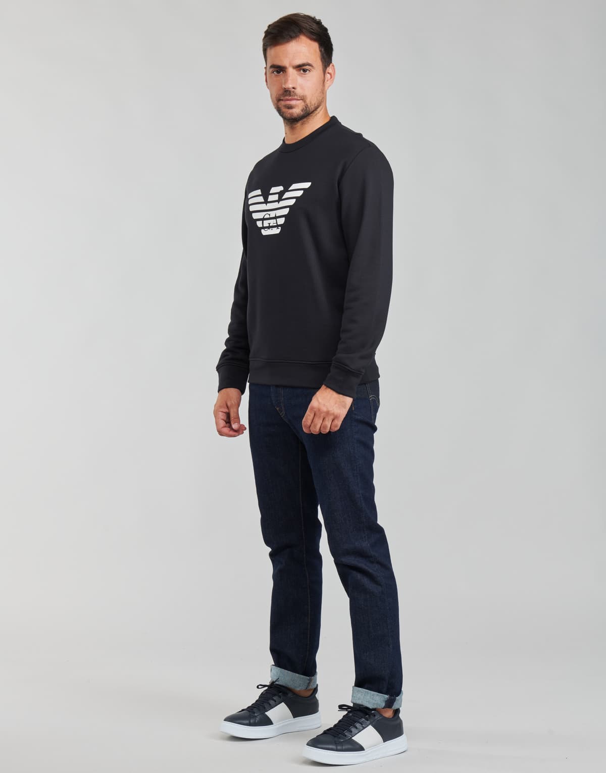 Men's Sports T-Shirts Emporio Armani Blue