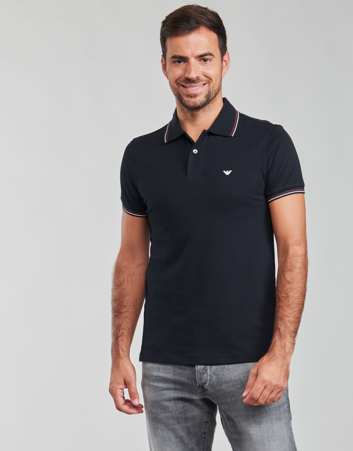 Men's Polo Shirts Emporio Armani Blue