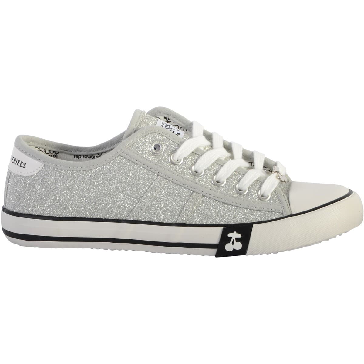 Women's Sneakers Le Temps des Cerises Silver